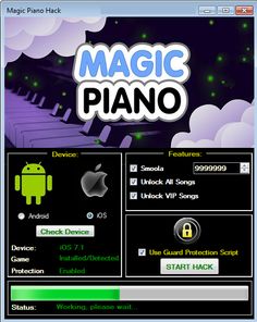 smule magic piano 2.7.9 vip hack